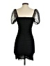 H&M 100% Polyester Black Cocktail Dress Size XS (estimated) - photo 2