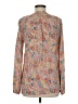 FRNCH 100% Viscose Paisley Orange Long Sleeve Blouse Size M - photo 2