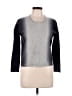Vince. Color Block Gray Wool Cardigan Size L - photo 1