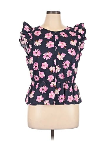 Free Assembly Short Sleeve Blouse (view 1)