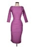 Seed Solid Purple Cocktail Dress Size 10 - photo 1
