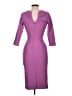 Seed Solid Purple Cocktail Dress Size 10 - photo 2