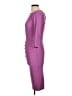Seed Solid Purple Cocktail Dress Size 10 - photo 5