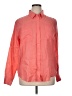 Gap 100% Linen Solid Orange Long Sleeve Button-Down Shirt Size XL - photo 1