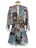 Zara Paisley Blue Casual Dress Size XS - photo 2