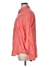 Gap 100% Linen Solid Orange Long Sleeve Button-Down Shirt Size XL - photo 5