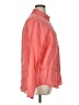 Gap 100% Linen Solid Orange Long Sleeve Button-Down Shirt Size XL - photo 4