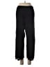 Bloomingdale's Solid Black Casual Pants Size M - photo 2