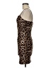 Popular 21 Animal Print Brown Cocktail Dress Size M - photo 5