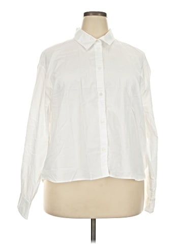 Gap Long Sleeve Button-Down Shirt (view 1)