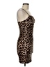 Popular 21 Animal Print Brown Cocktail Dress Size M - photo 4