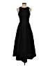 Unbranded 100% Rayon Solid Black Cocktail Dress Size S - photo 1