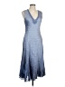 Komarov 100% Polyester Tie-dye Blue Cocktail Dress Size Lg (3) - photo 1