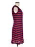 Division E Stripes Red Casual Dress Size M - photo 4