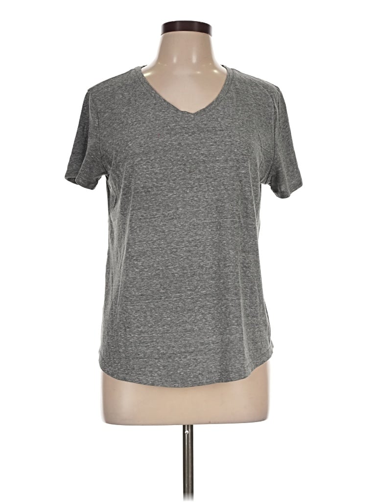 Pre-owned Tek Gear Short Sleeve T-shirt In Gray
