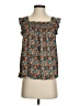 MELLODAY Teal Sleeveless Blouse Size S - photo 1