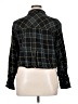 Torrid 100% Cotton Plaid Black Long Sleeve Button-Down Shirt Size 1X Plus (1) - photo 2
