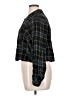 Torrid 100% Cotton Plaid Black Long Sleeve Button-Down Shirt Size 1X Plus (1) - photo 5