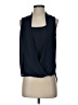 Kay Celine 100% Polyester Black Blue Sleeveless Blouse Size XS - photo 1