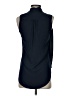 Kay Celine 100% Polyester Black Blue Sleeveless Blouse Size XS - photo 2