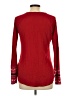 Pink Rose Red Long Sleeve Top Size L - photo 2
