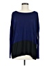 Express Blue Long Sleeve Top Size M - photo 1
