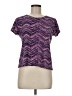 Croft & Barrow Purple Short Sleeve Top Size M - photo 1