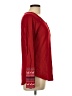 Pink Rose Red Long Sleeve Top Size L - photo 4
