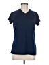 Adidas 100% Polyester Blue Short Sleeve Top Size M - photo 1