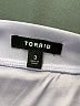 Torrid 100% Polyester Stripes Ivory Formal Skirt Size 3X Plus (3) - photo 4