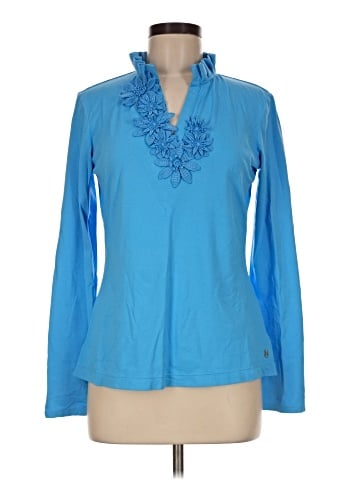 Lilly Pulitzer Luxletic Long Sleeve Blouse (view 1)