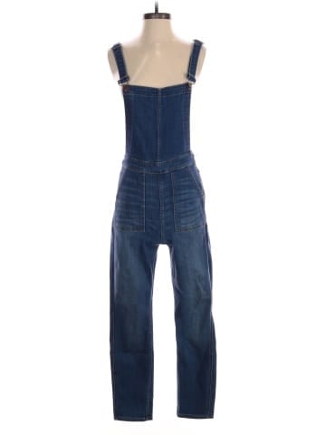 Madewell Skinny Overalls in Santiago Wash (view 1)