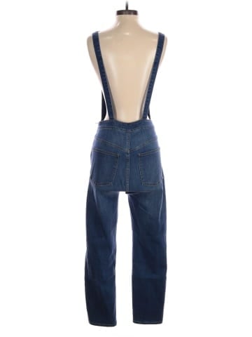 Madewell Skinny Overalls in Santiago Wash (view 2)