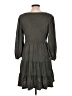 Max Studio Gray Casual Dress Size L - photo 2