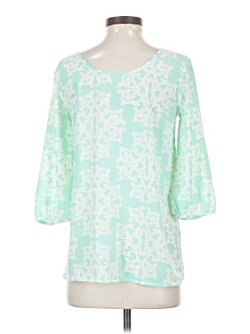 Dina Be 3/4 Sleeve Blouse (view 2)