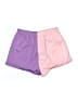 Romwe Color Block Purple Athletic Shorts Size L - photo 2