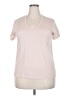 Universal Thread 100% Cotton Pink Short Sleeve Turtleneck Size XXL - photo 1