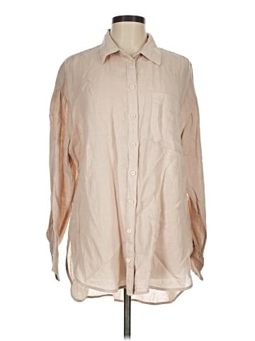 Maeve by Anthropologie Long Sleeve Button-Down Shirt (view 1)