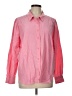 Chico's Color Block Pink Long Sleeve Button-Down Shirt Size Lg (2) - photo 1
