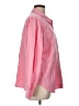 Chico's Color Block Pink Long Sleeve Button-Down Shirt Size Lg (2) - photo 5