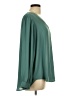 Lush 100% Polyester Green 3/4 Sleeve T-Shirt Size 1X - photo 4