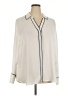 Liz Claiborne 100% Polyester Ivory Long Sleeve Blouse Size 3X - photo 1