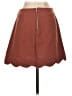 Blu Pepper Solid Brown Casual Skirt Size S - photo 2