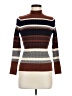 Shein Stripes Brown Turtleneck Sweater Size 6 - photo 1