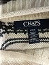 Chaps Stripes Ivory Pullover Sweater Size L - photo 7
