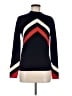 Perfect Moment Chevron-herringbone Blue Pullover Sweater Size M - photo 1