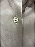 Gucci 100% Silk Metallic Silver Long Sleeve Silk Top Size EU (IT) 42 / US 6 - photo 6