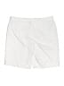 IZOD 100% Polyester White Shorts Size 12 - photo 2