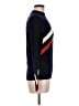 Perfect Moment Chevron-herringbone Blue Pullover Sweater Size M - photo 4