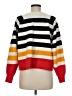Mango Stripes Orange Pullover Sweater Size M - photo 2